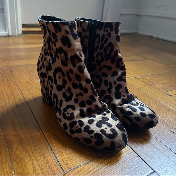 Leopard Booties - Picture 2 of 3